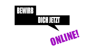 Biewirb dich jetzt!